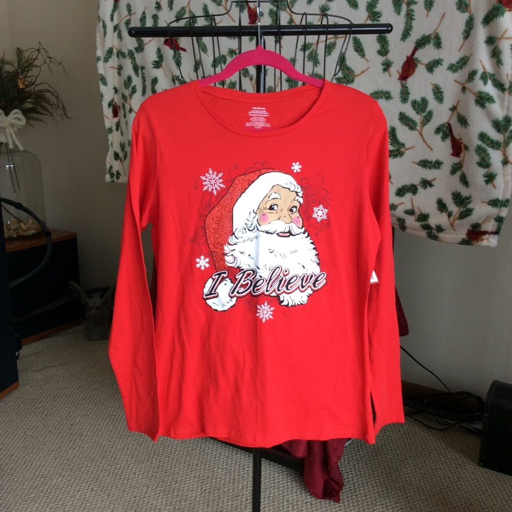 3/$20 Holiday Time Santa Long Sleeve Tee